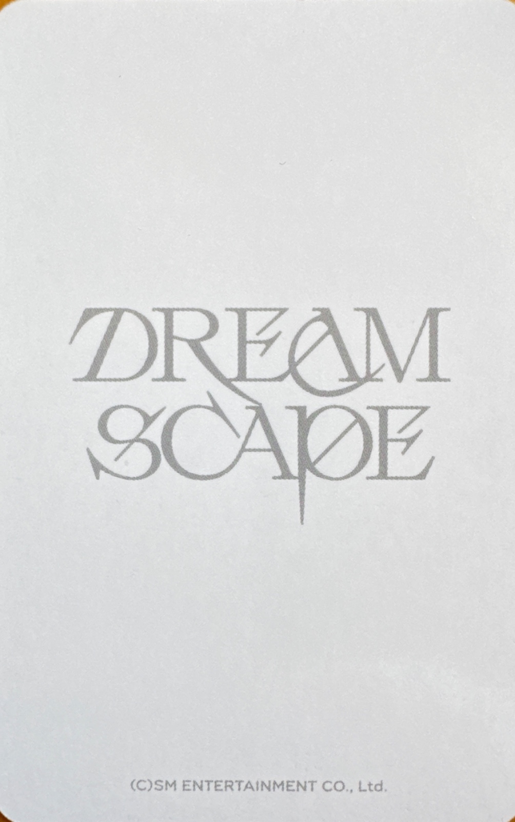 Haechan NCT DREAM photocard back side - Skateboard Keyring