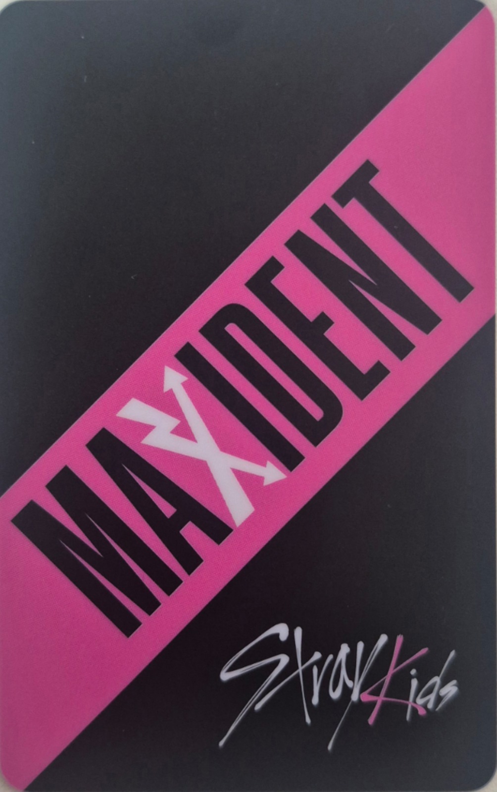 Felix Stray Kids photocard back side - Benefit