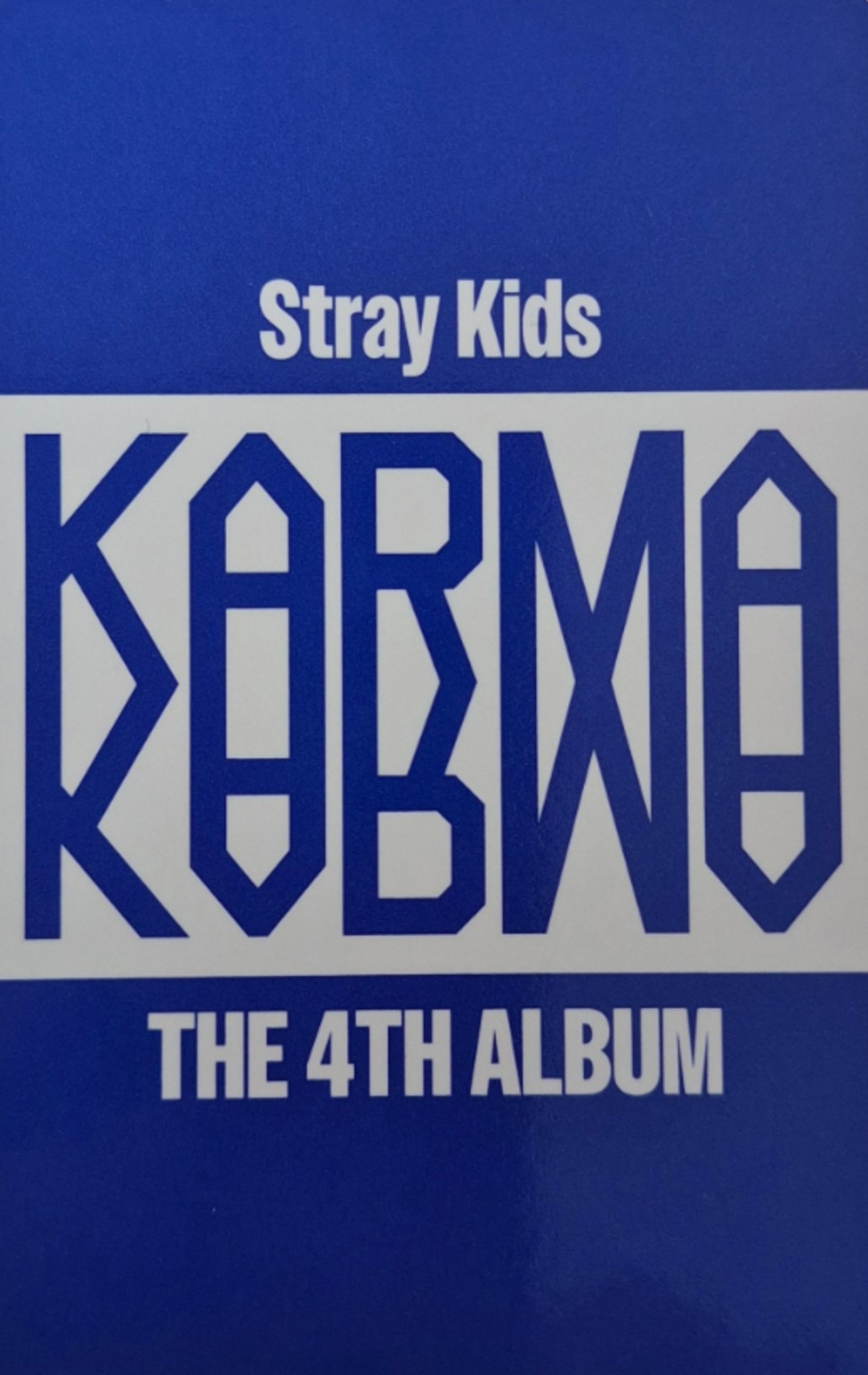 Felix Stray Kids photocard back side - Photocard
