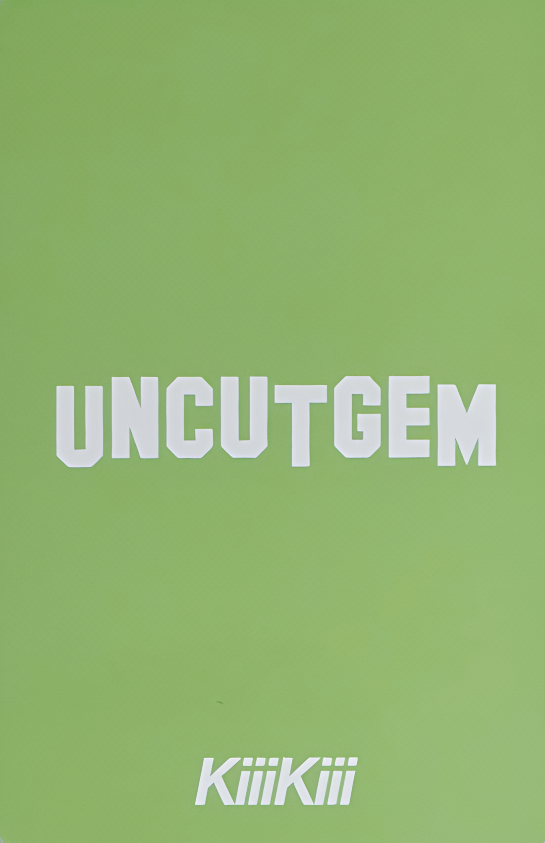 Jiyu KiiiKiii photocard back side - Week 1