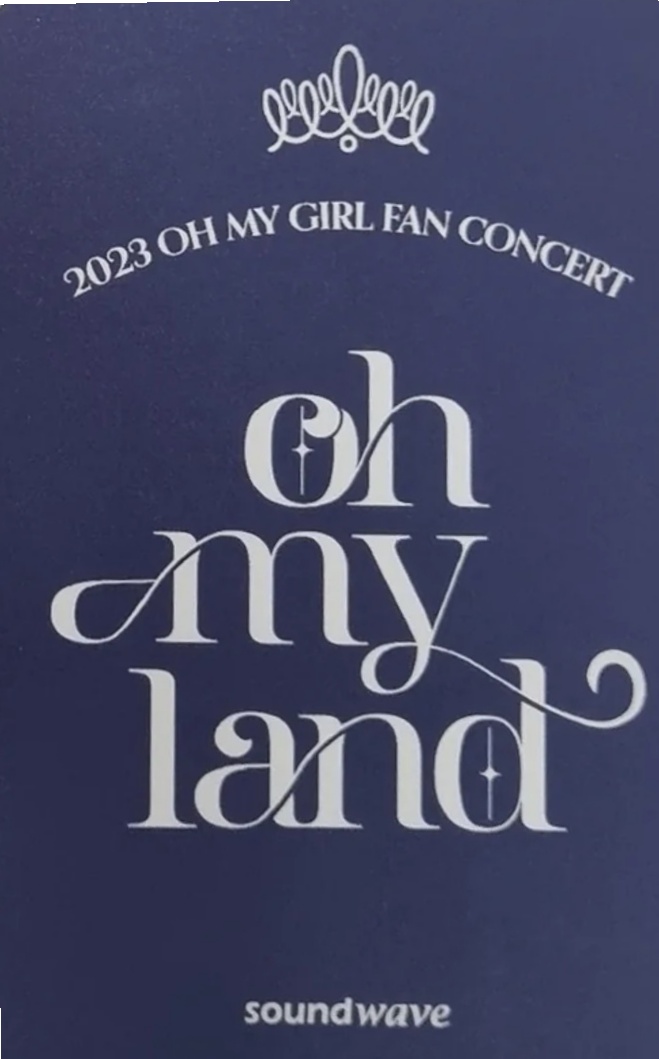 Arin OH MY GIRL photocard back side - 50k won Benefit (Online)
