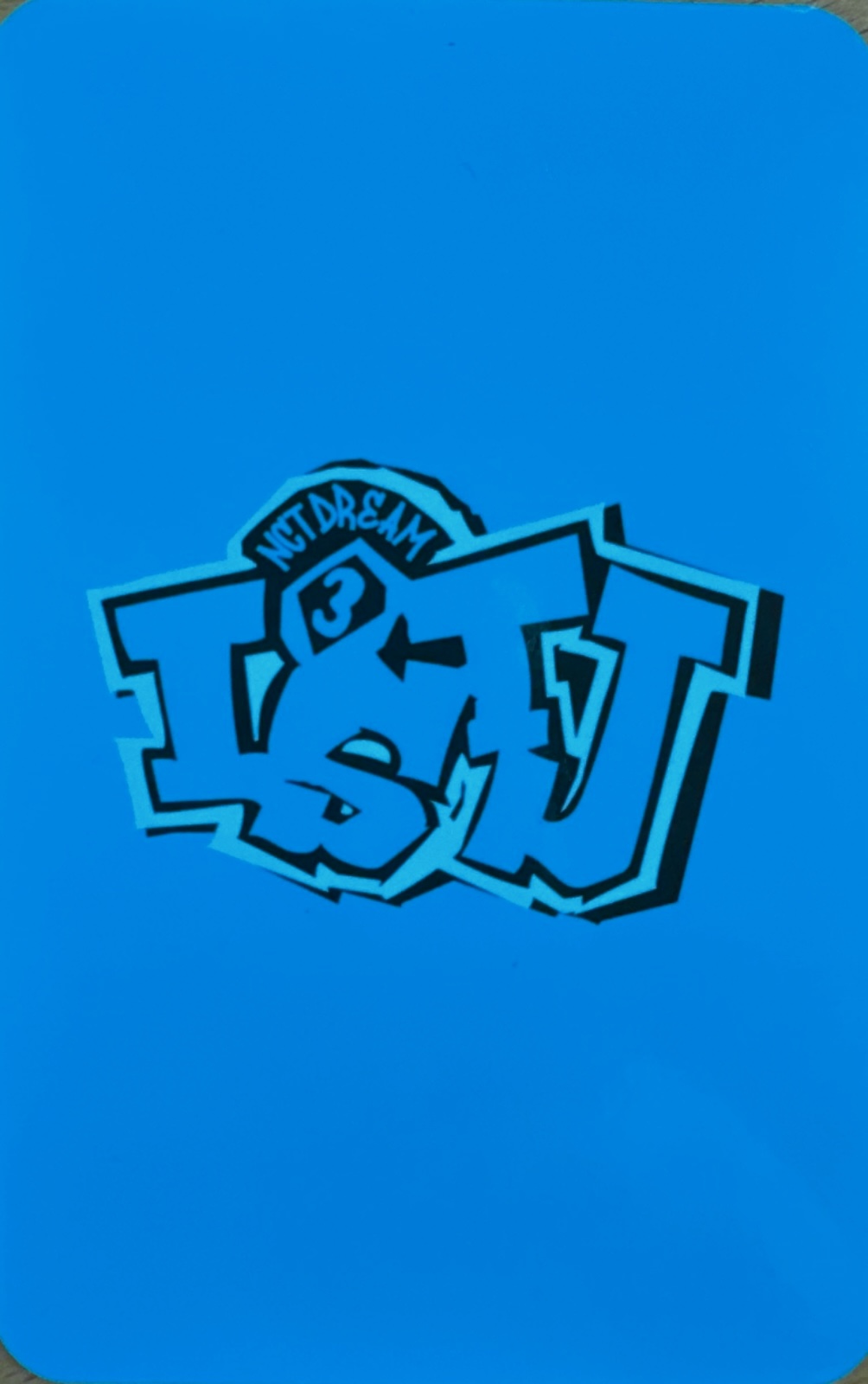 Mark, Haechan NCT DREAM photocard back side - Unit Trading Card A