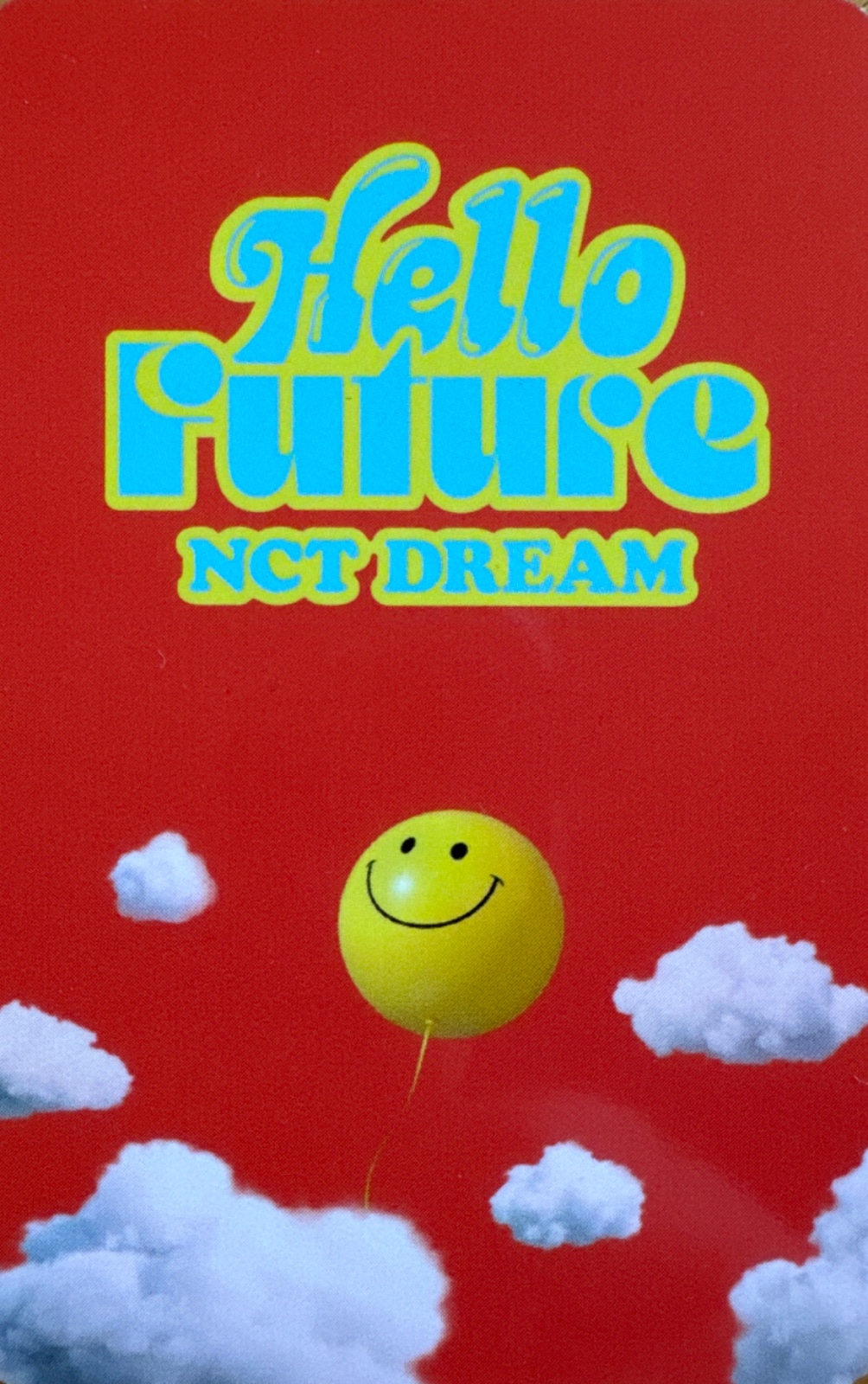 Mark NCT DREAM photocard back side - Agent Dream Ver.