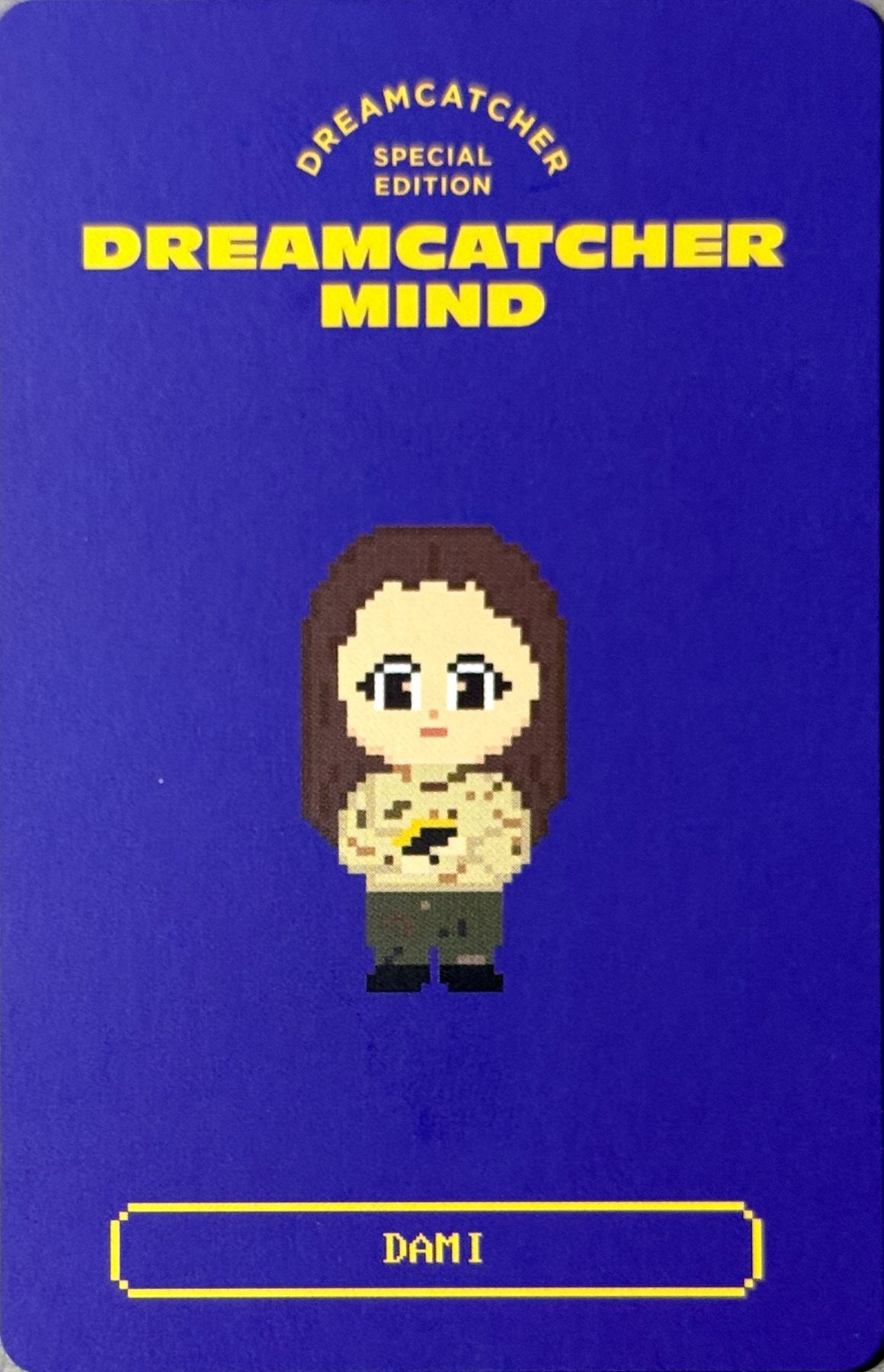 Dami Dreamcatcher photocard back side - Photocard Set (D)