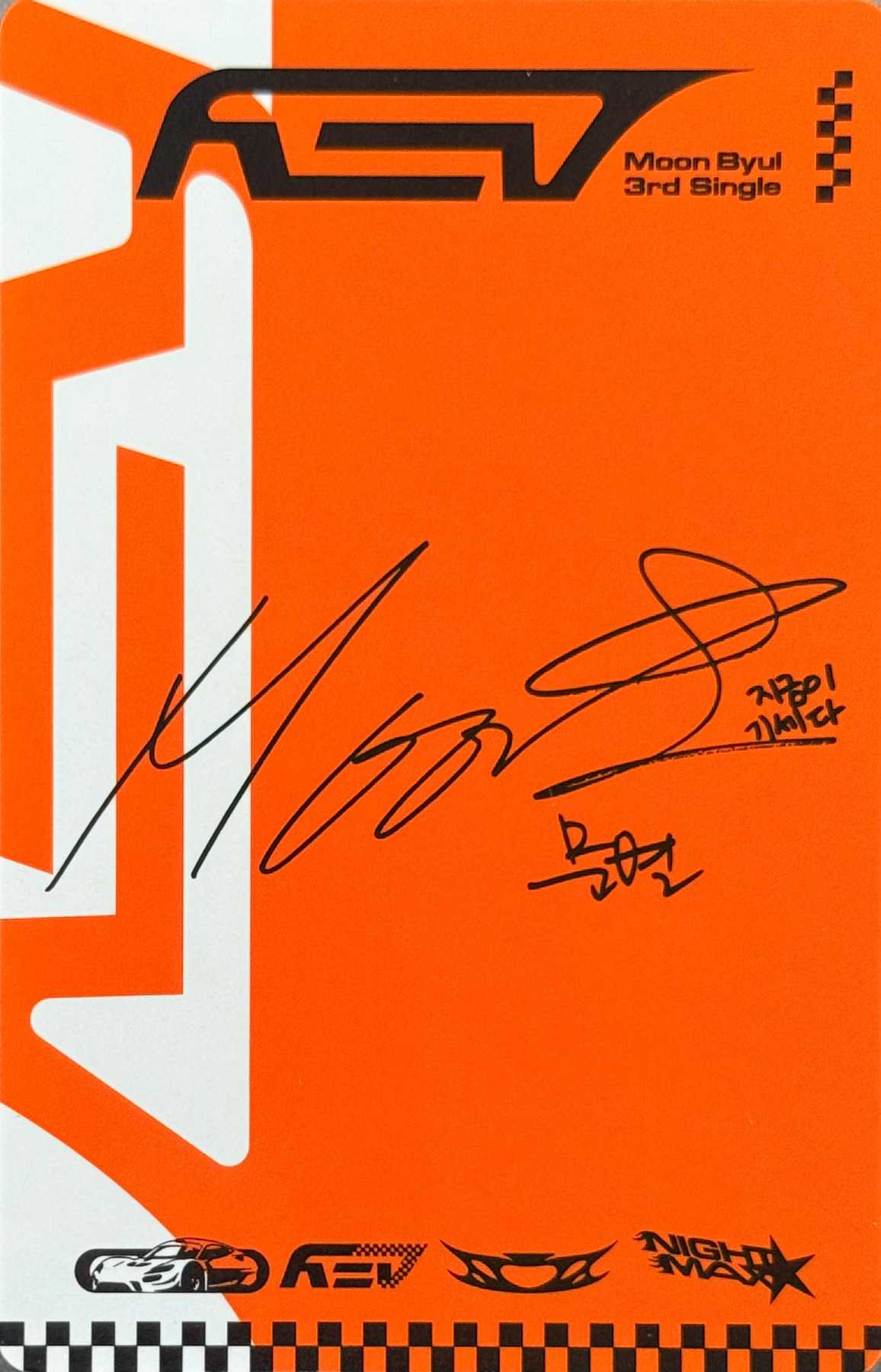 Moonbyul Moon Byul photocard back side - Photocard
