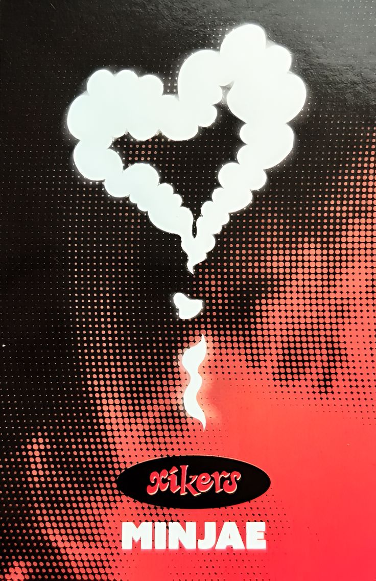 Minjae xikers photocard back side - Preorder