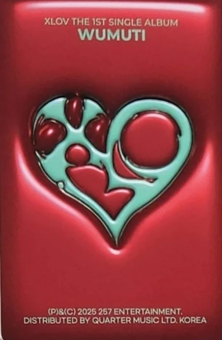 Wumuti XLOV photocard back side - Photocards