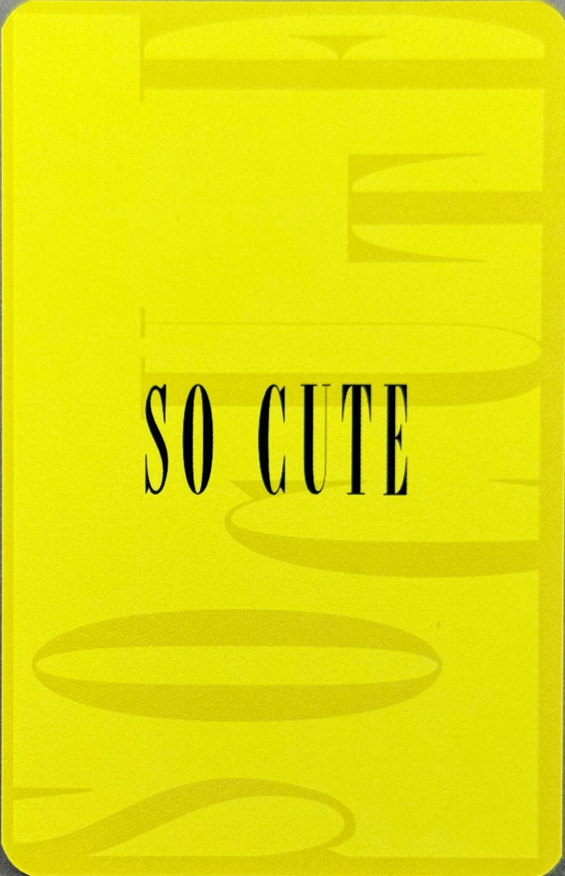 Hwasa Hwa Sa photocard back side - Preorder Benefit