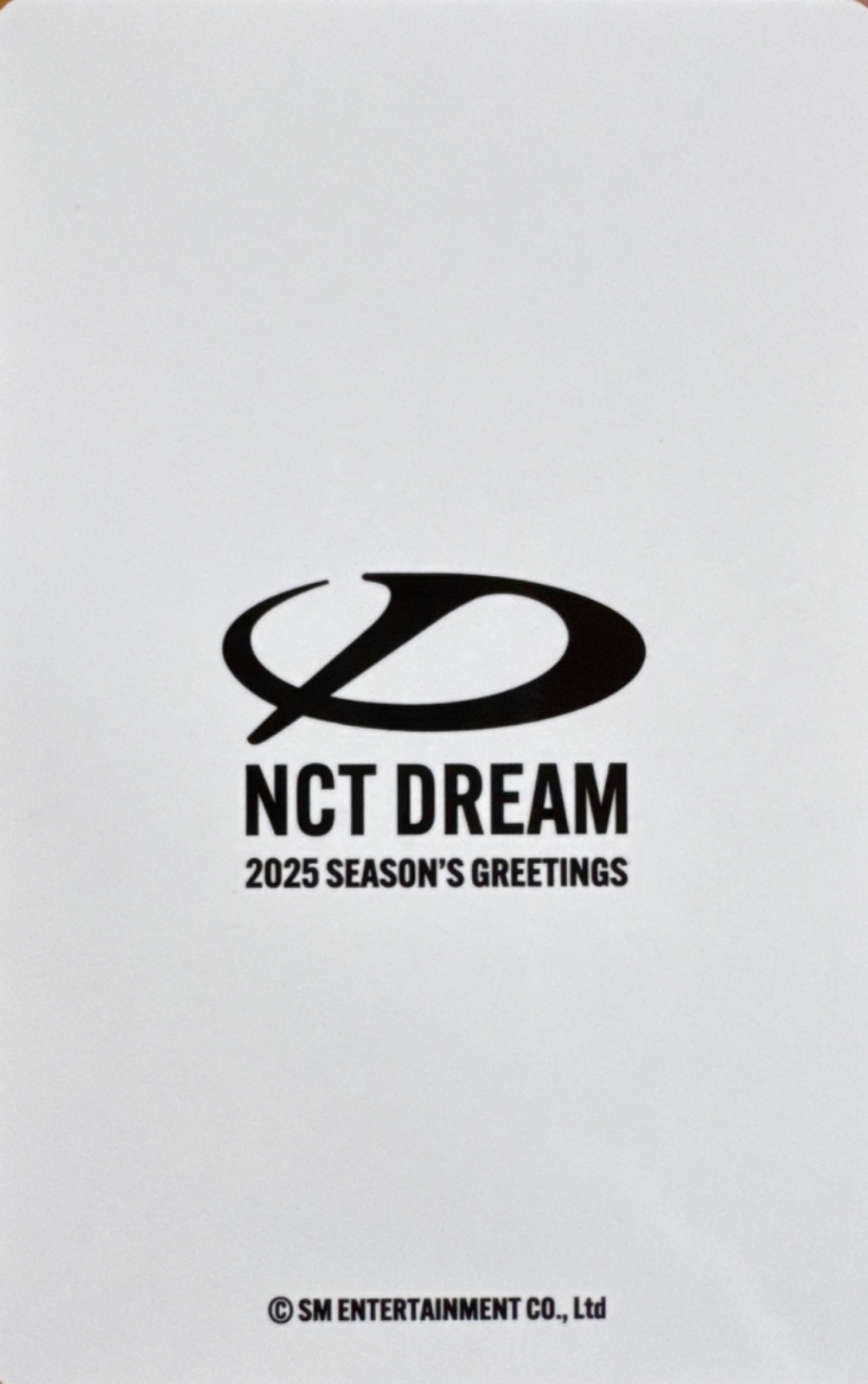 Jaemin NCT DREAM photocard back side - Photocards