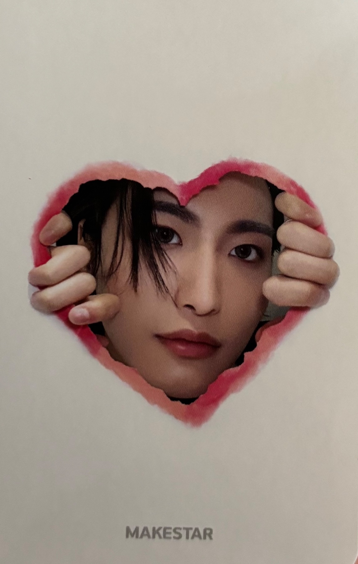 Seonghwa ATEEZ photocard back side - Online