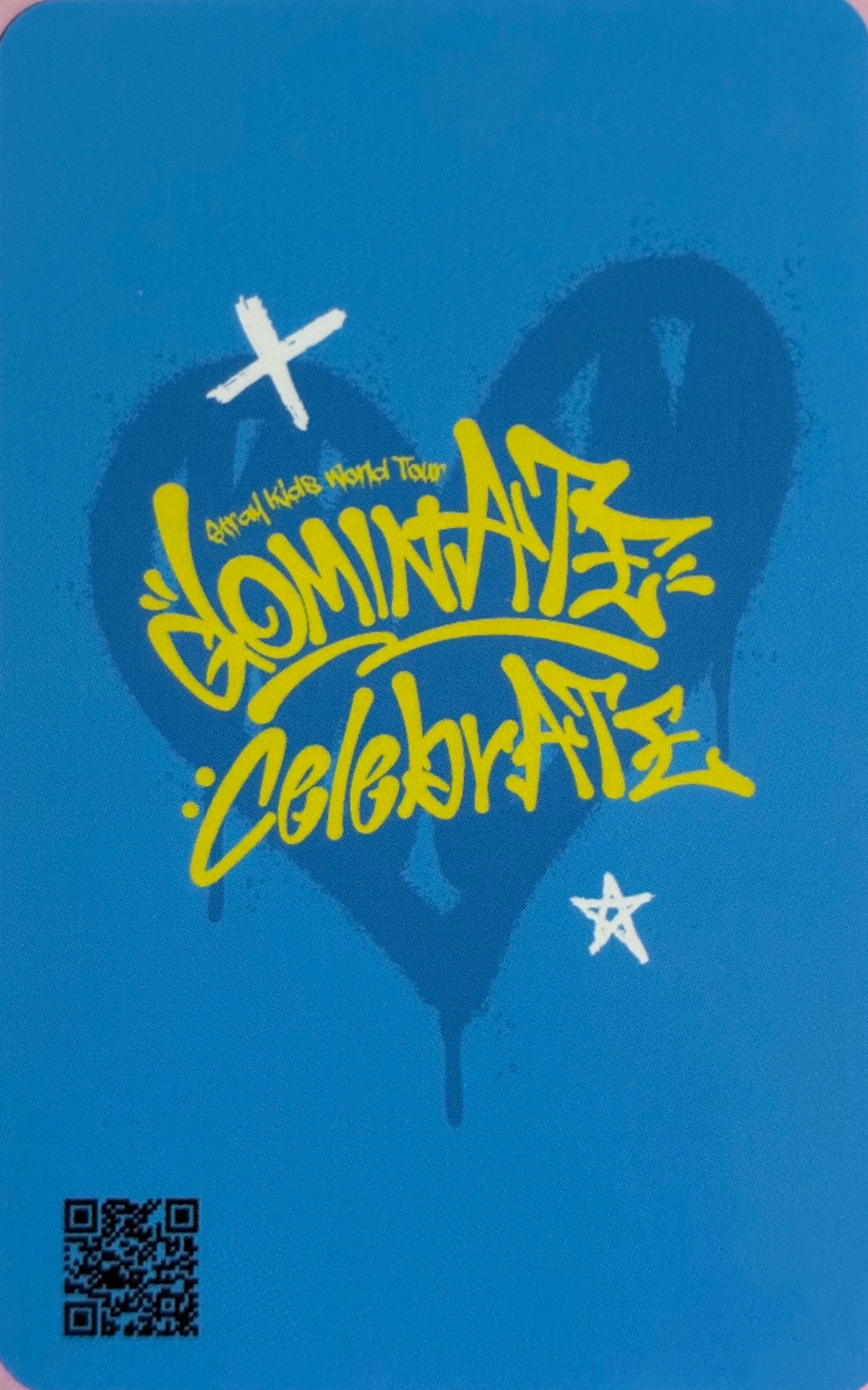 Han Stray Kids photocard back side - Online POB