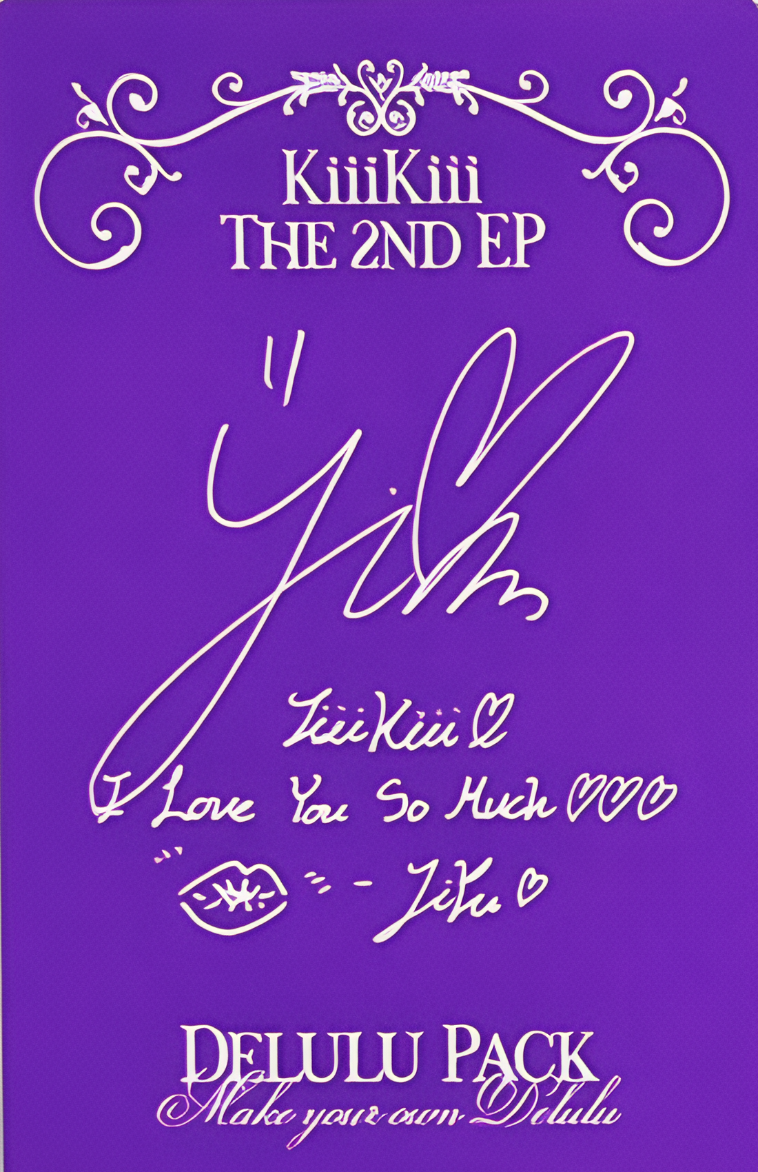 Jiyu KiiiKiii photocard back side - Photocard Set