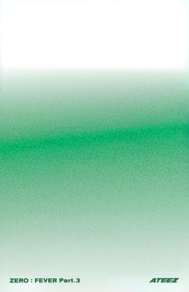 Wooyoung ATEEZ photocard back side - Photocards