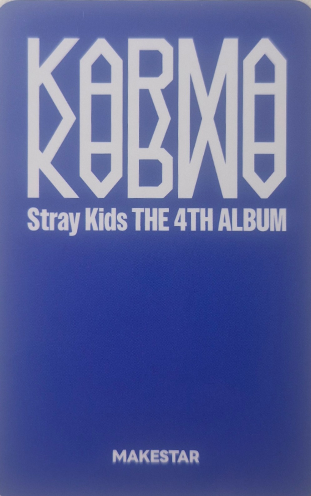 Felix Stray Kids photocard back side - Pre-Order