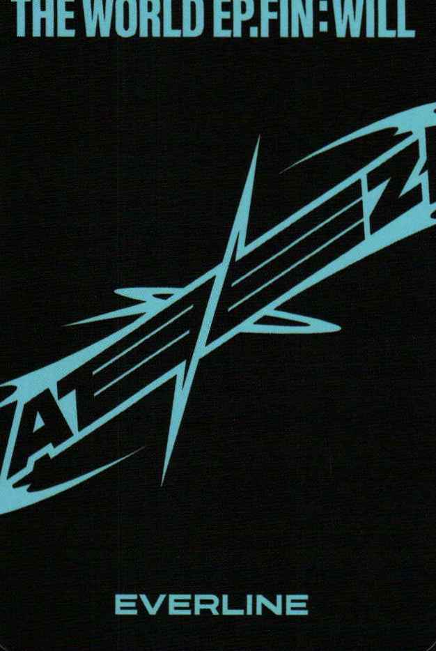 Mingi ATEEZ photocard back side - Preorder