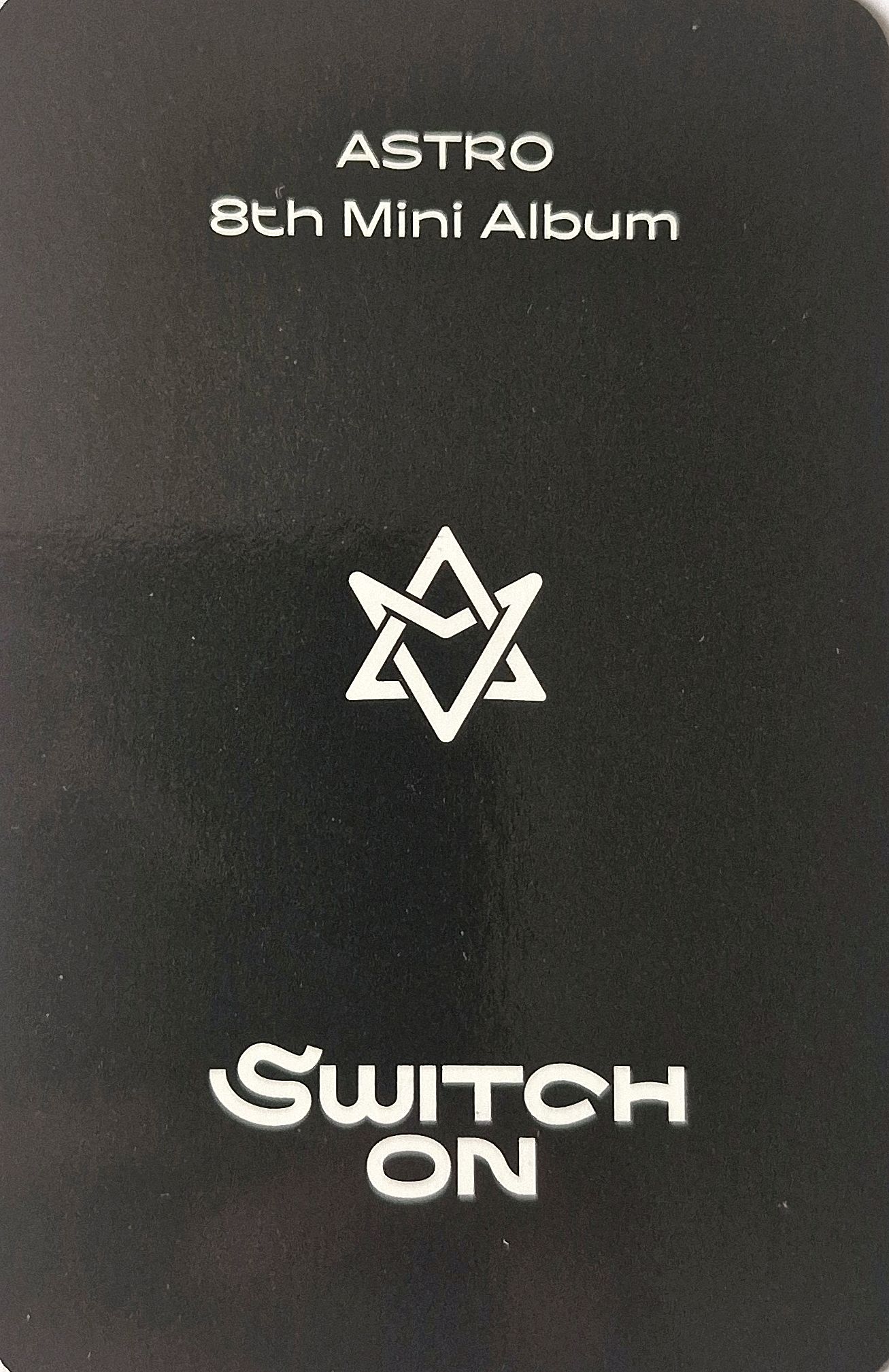 MJ ASTRO photocard back side - Offline