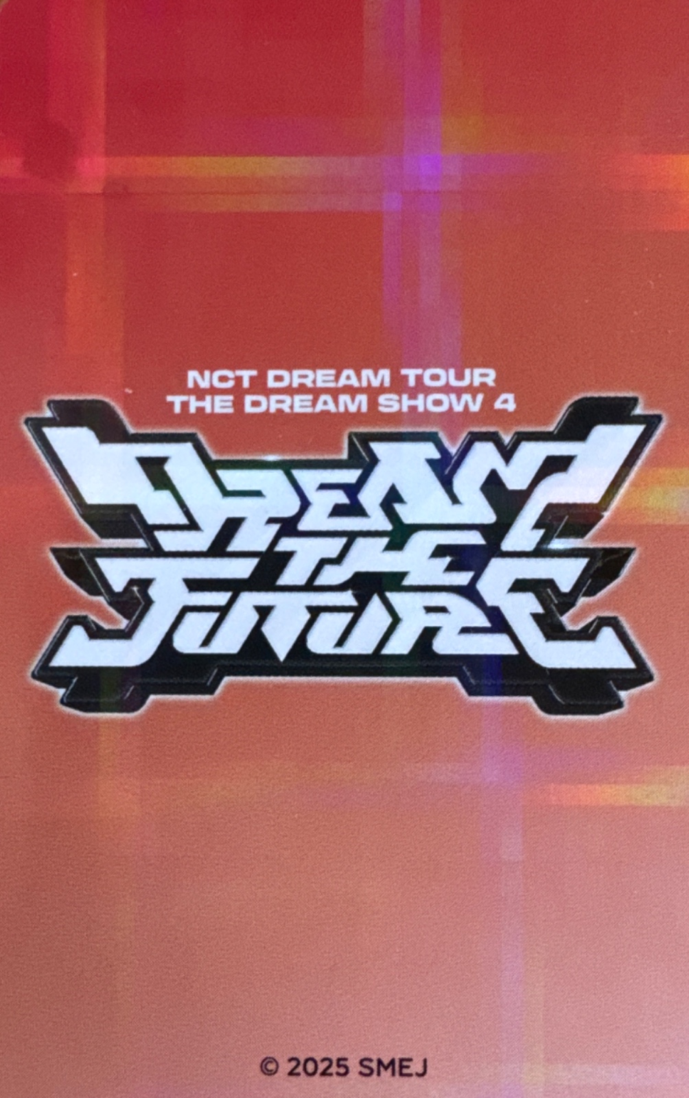 Jisung NCT DREAM photocard back side - Random Photocards Pack (Japan)