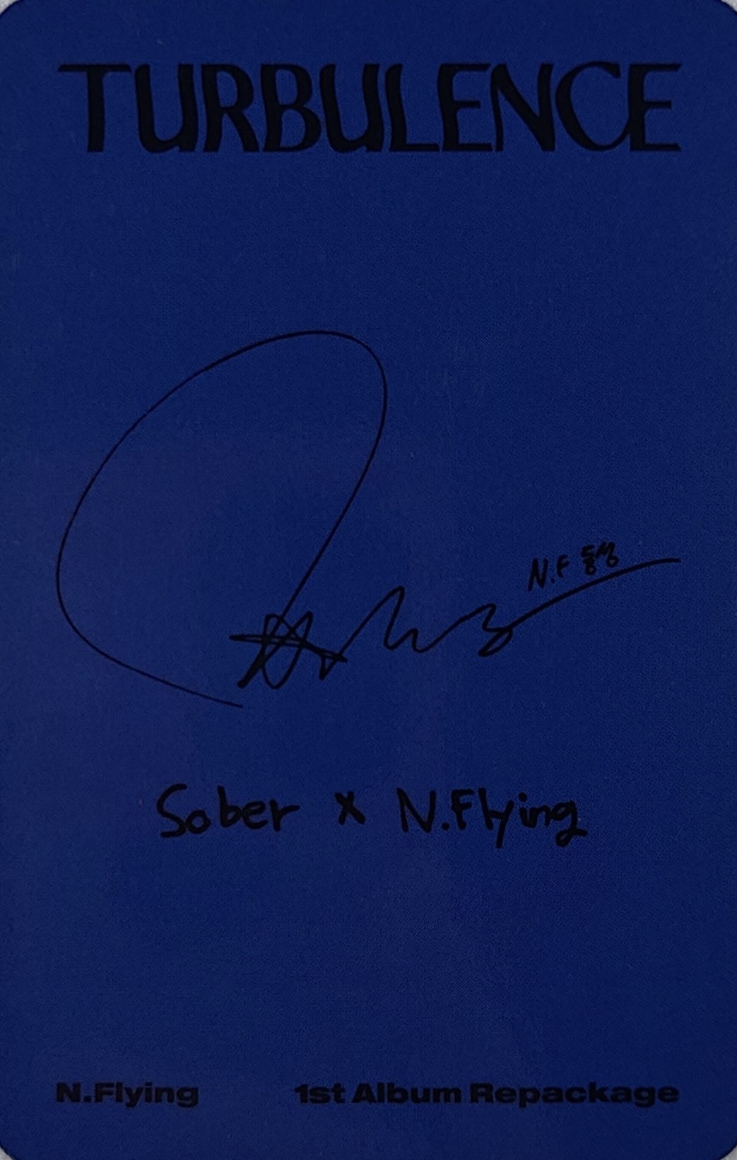 Dongsung N.Flying photocard back side - Selfie Photocard