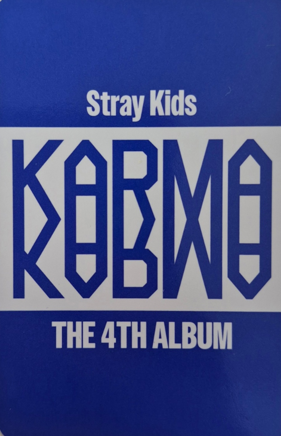 Hyunjin Stray Kids photocard back side - Photocard