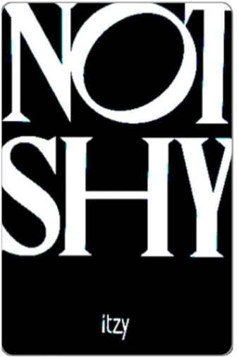 LIA, Ryujin ITZY photocard back side - Photocards