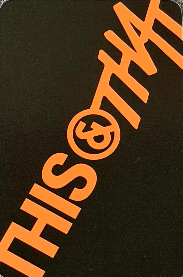 Changbin & Lee Know Stray Kids photocard back side - Unit Photocard