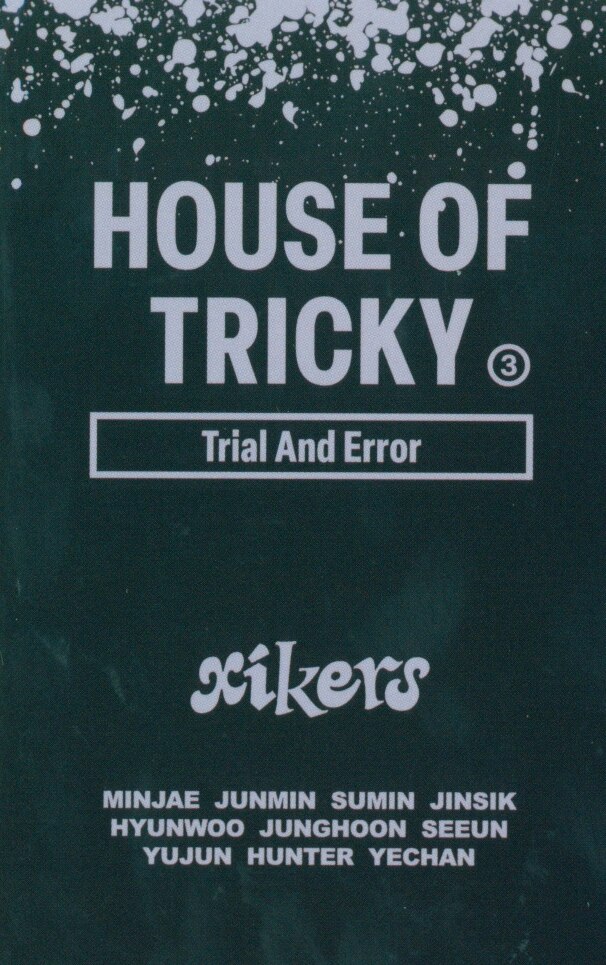 Yechan xikers photocard back side - Benefit