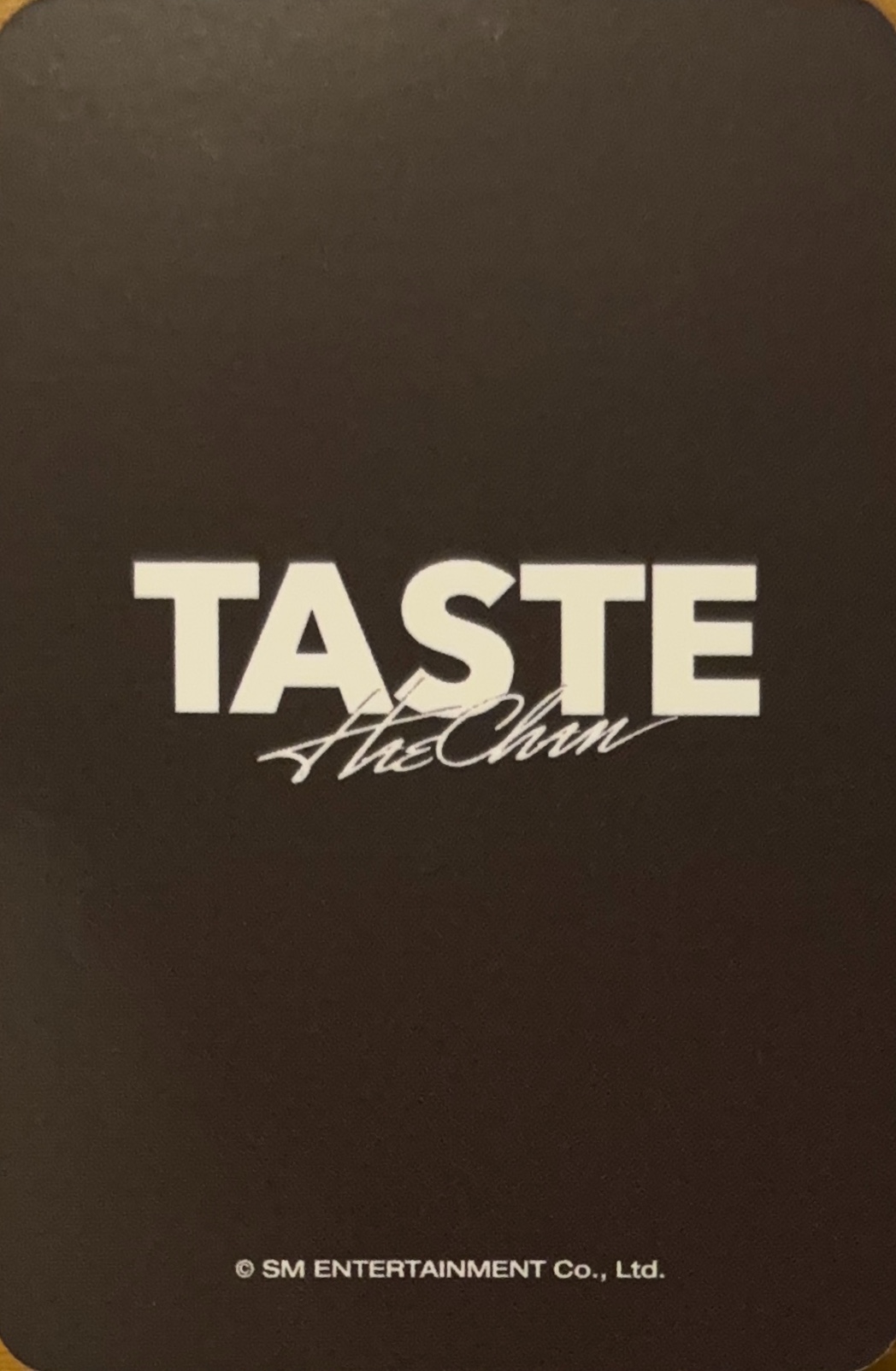 Haechan Haechan photocard back side - Benefit