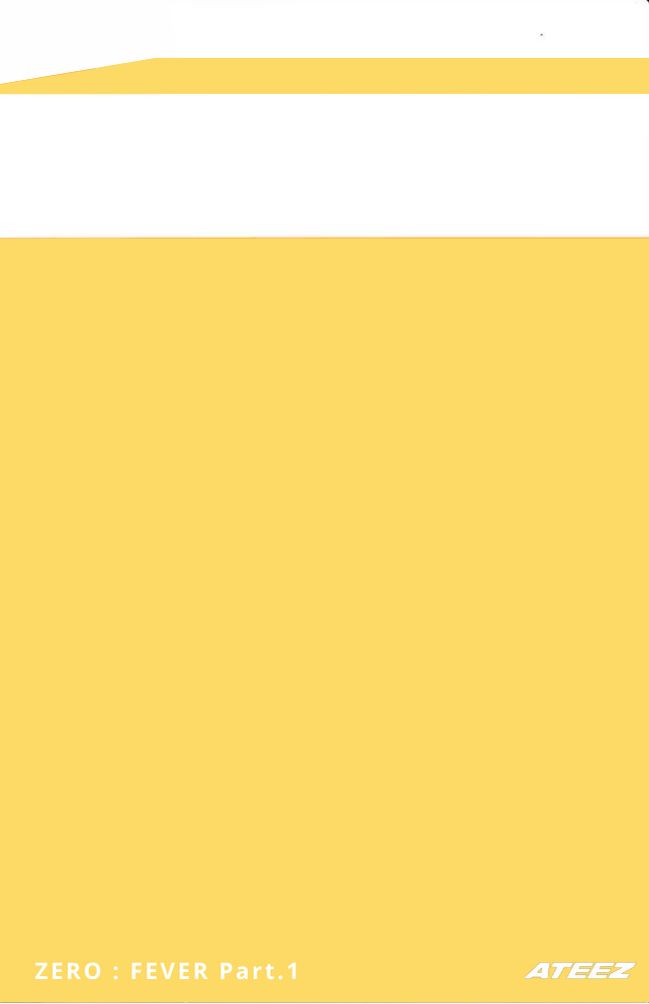 Mingi ATEEZ photocard back side - Photocard