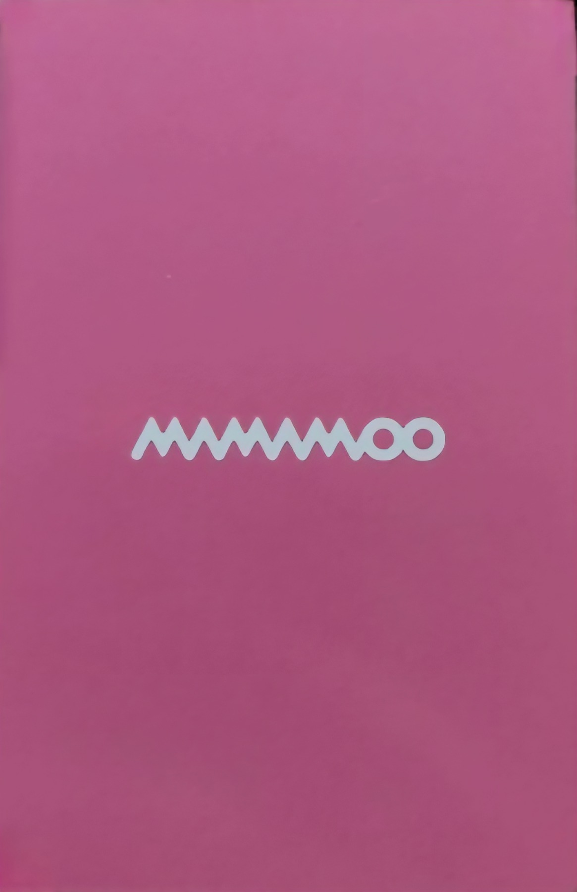 Solar MAMAMOO photocard back side - Photocard