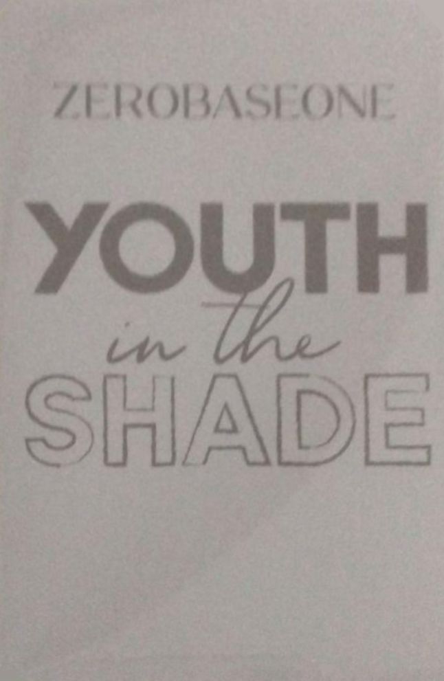 Ricky ZEROBASEONE photocard back side - Preorder