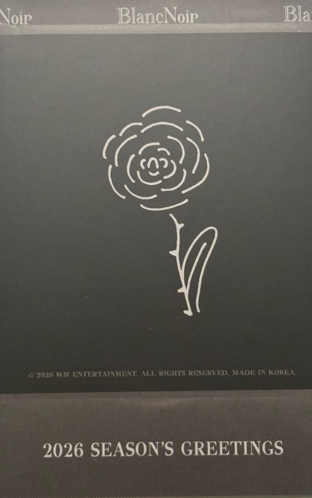 Yubin OH MY GIRL photocard back side - Polaroid set