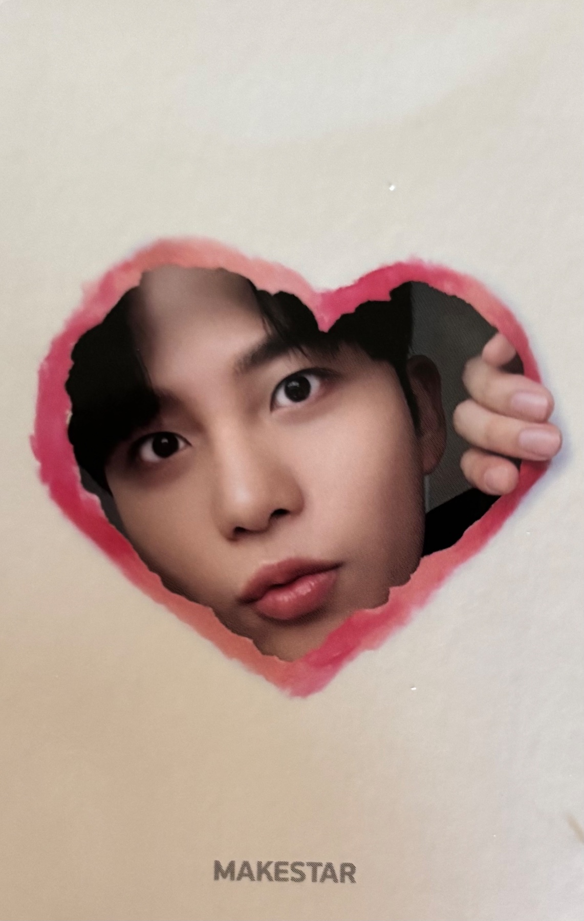 Jongho ATEEZ photocard back side - Online