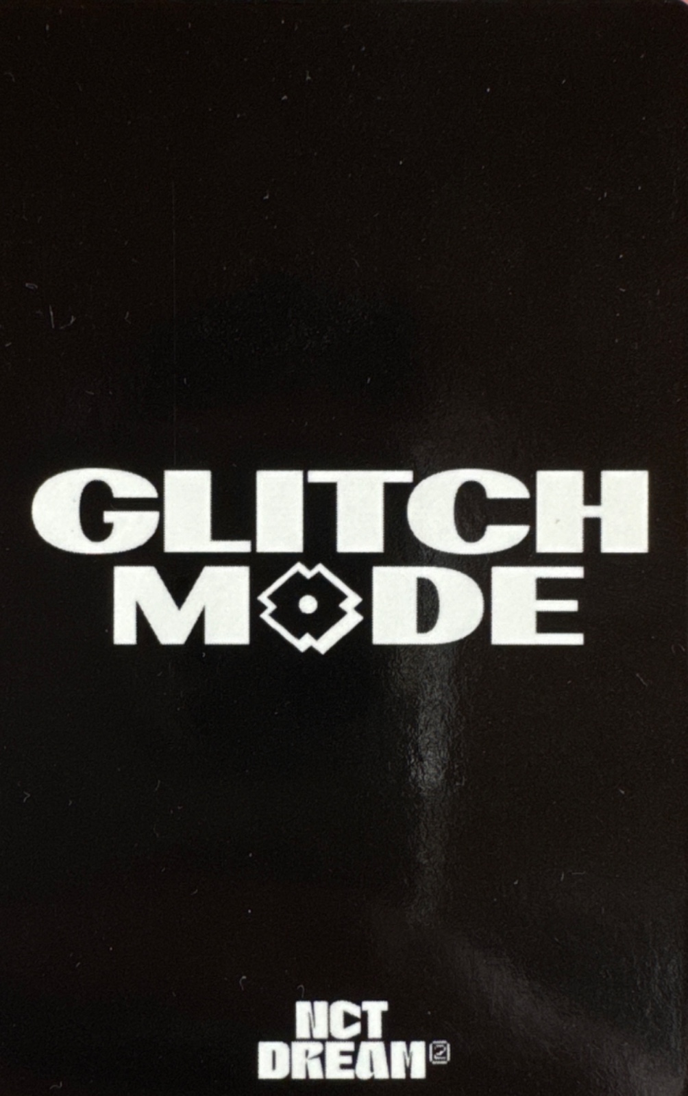 Chenle NCT DREAM photocard back side - Lenticular Card