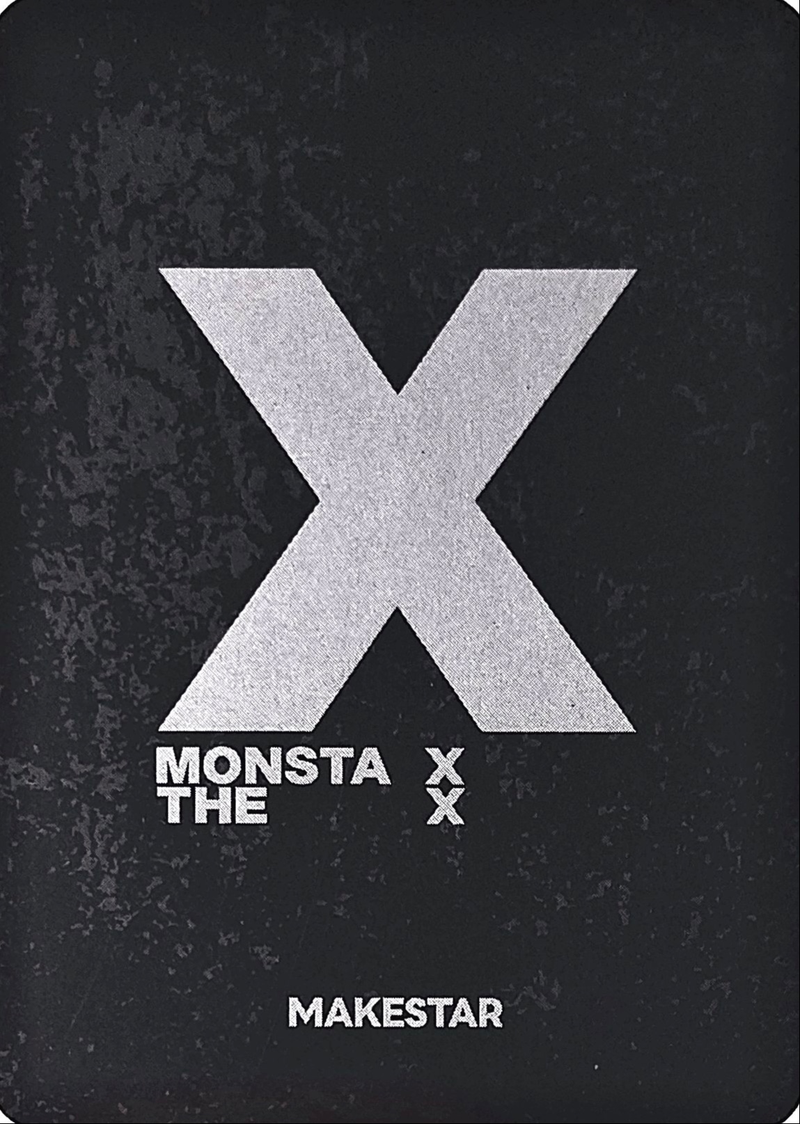 I.M MONSTA X photocard back side - Online