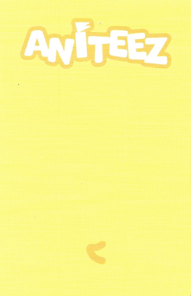 Mingi ATEEZ photocard back side - Random Trading Card