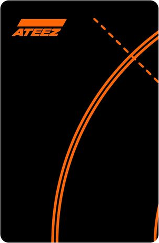 Hongjoong ATEEZ photocard back side - Photocards