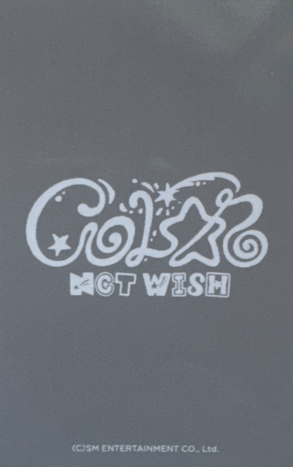 Ryo NCT WISH photocard back side - 50k Won MD Benefit