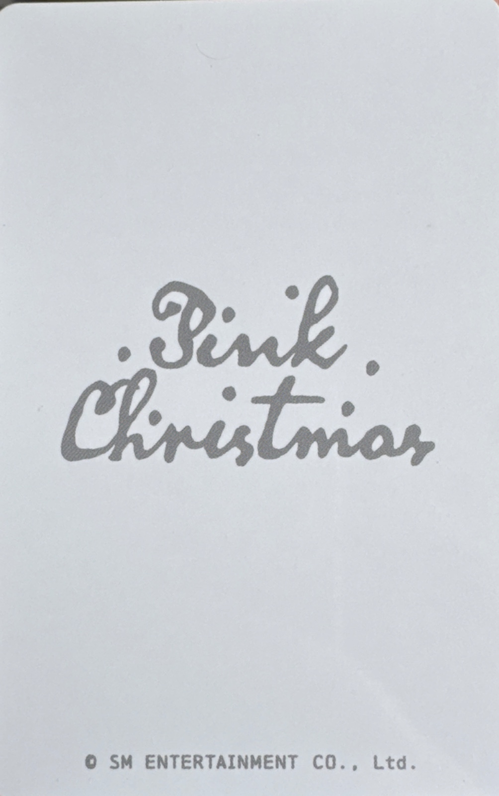 Mark NCT 127 photocard back side - Random Pack