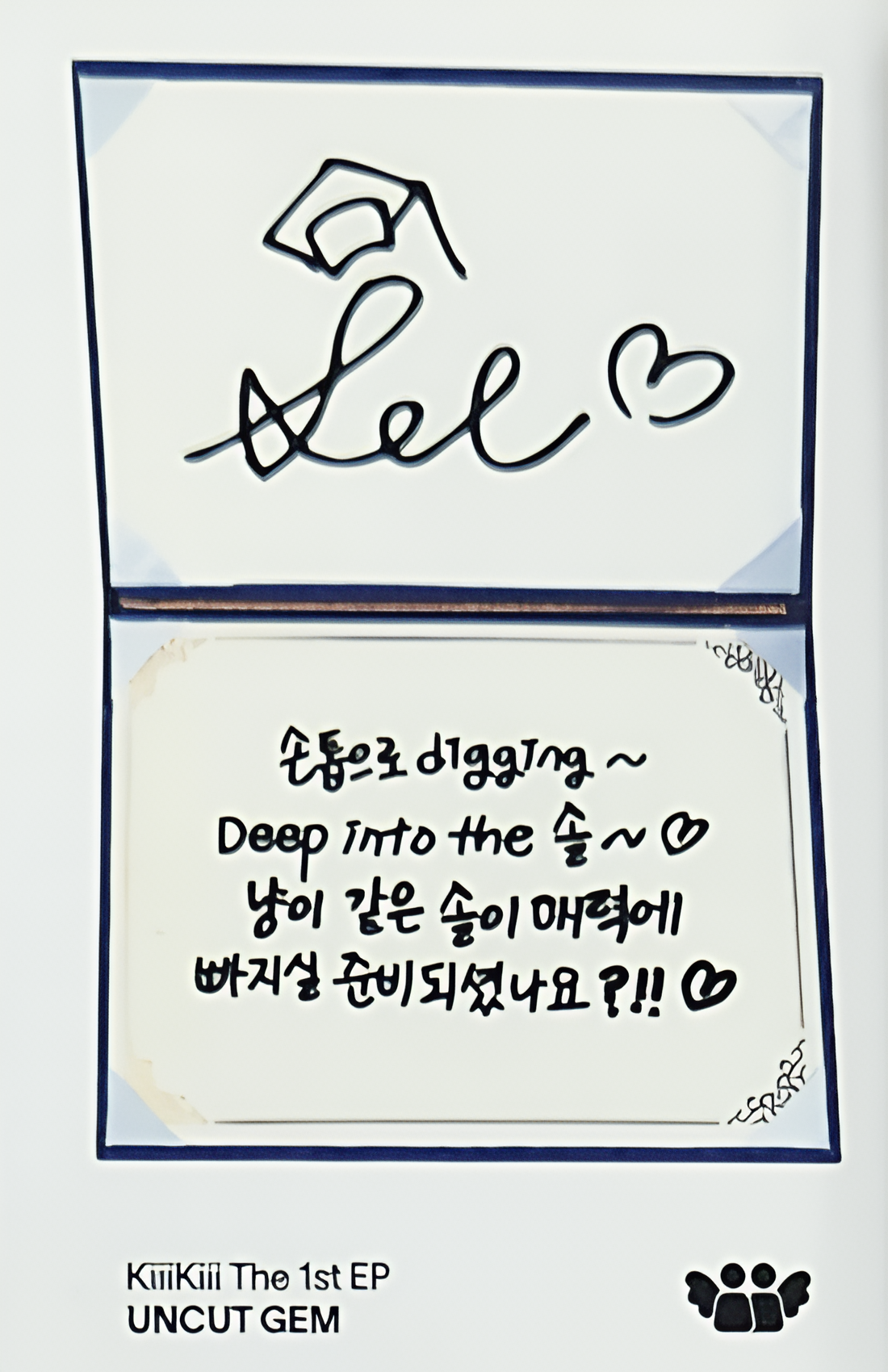 Leesol KiiiKiii photocard back side - Photocards