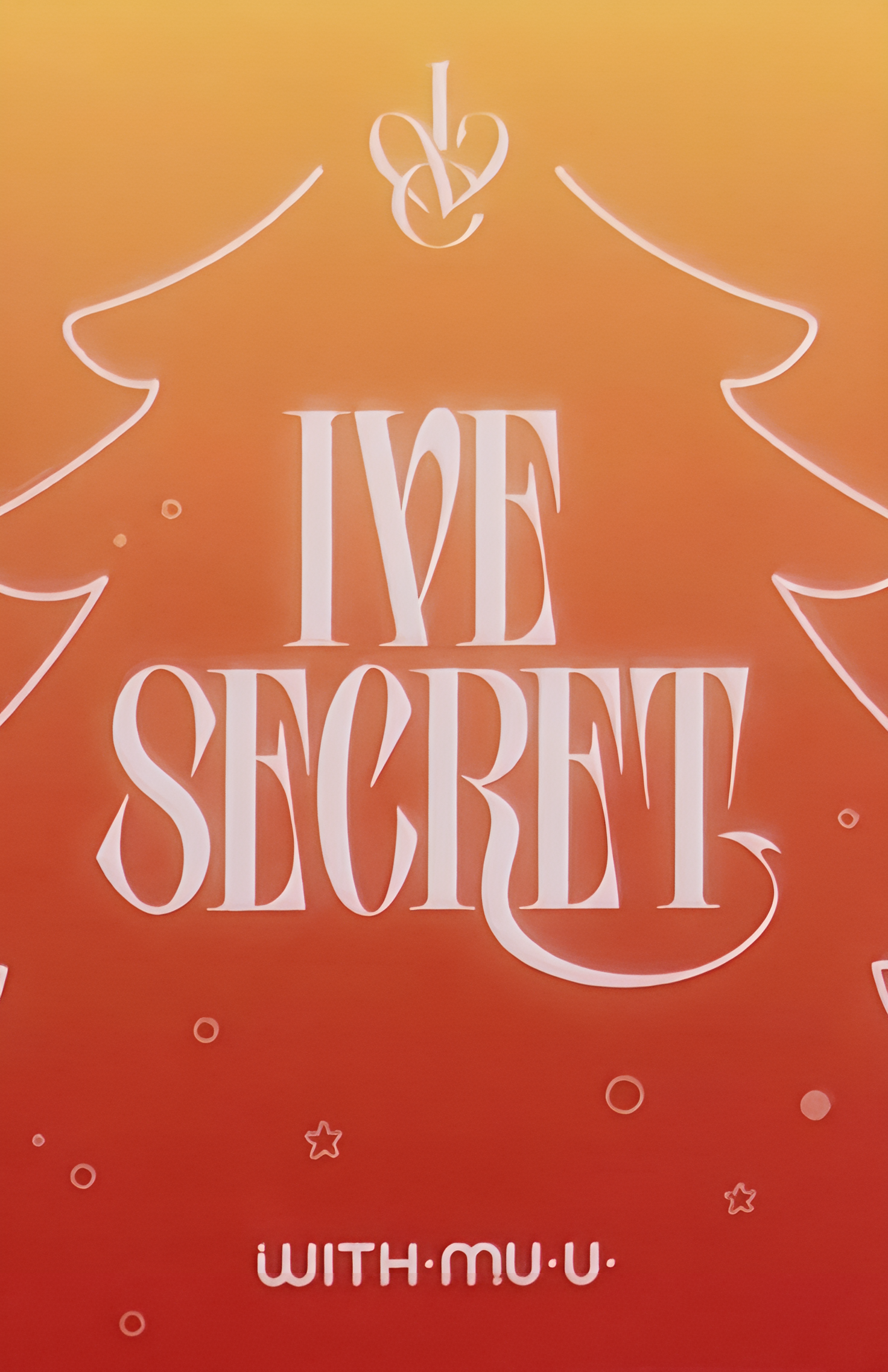 Gaeul IVE photocard back side - Love Ive Ver. - LD