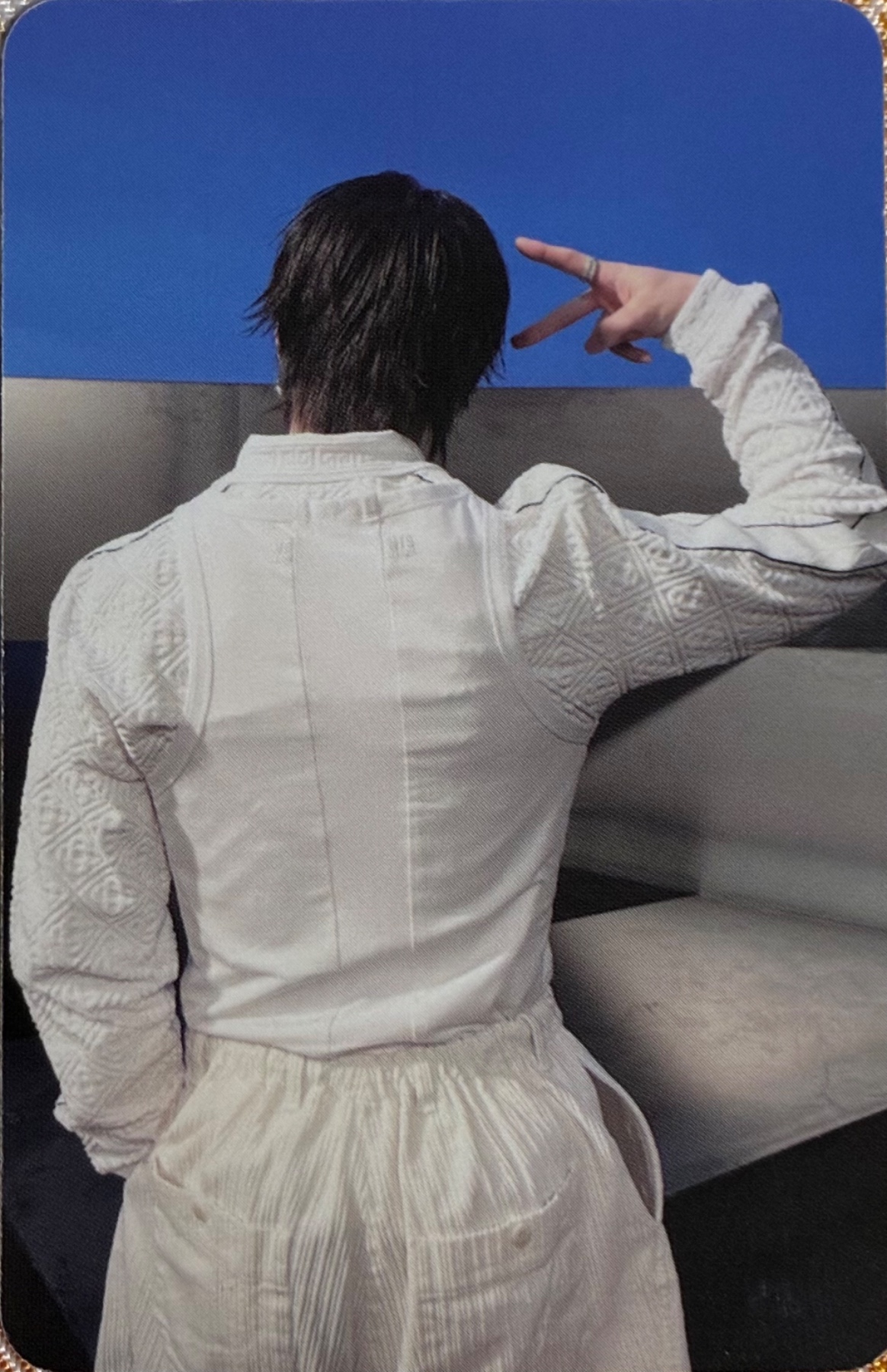 I.N Stray Kids photocard back side - Random Photocard