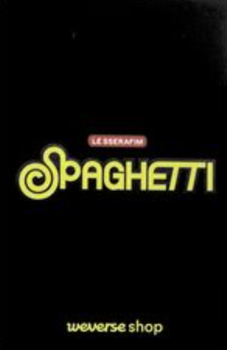 Sakura LE SSERAFIM photocard back side - POB ver.C