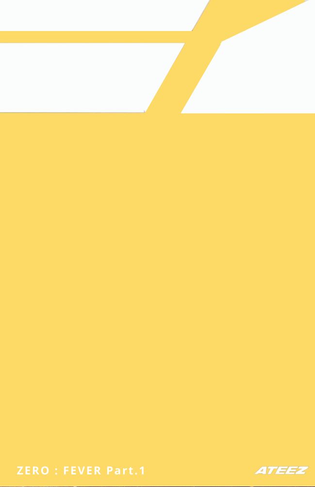 Wooyoung ATEEZ photocard back side - Photocard