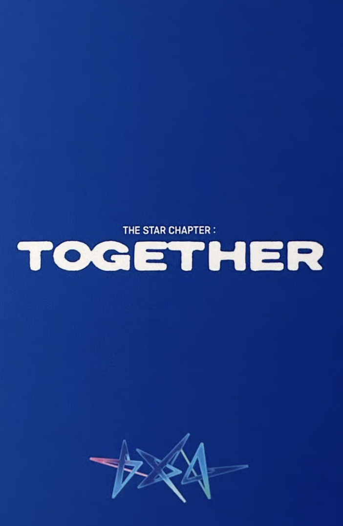 Taehyun TXT photocard back side - Lucky Draw