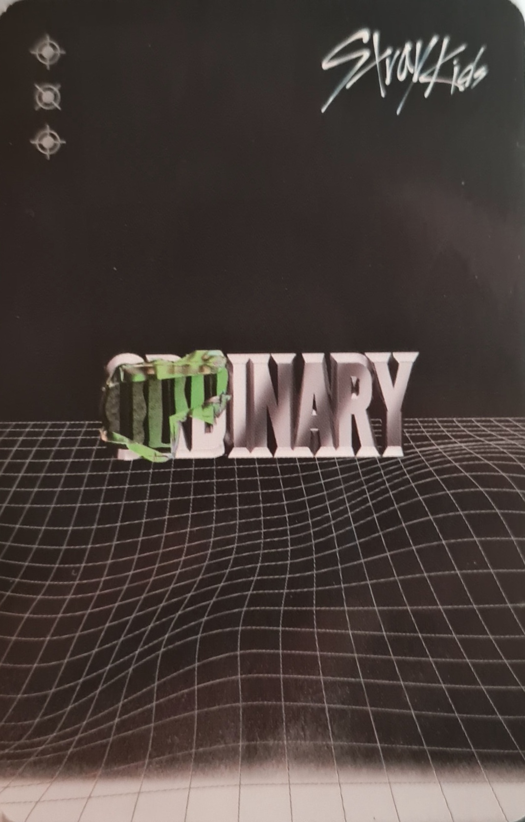 Felix Stray Kids photocard back side - Photocards