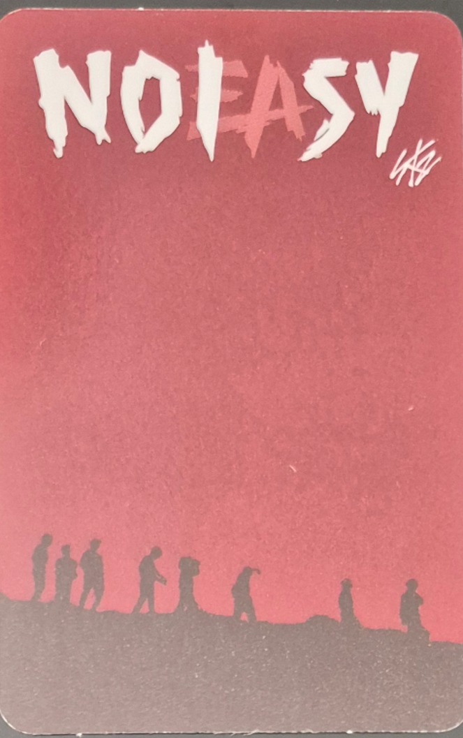 Felix Stray Kids photocard back side - Random Photocard