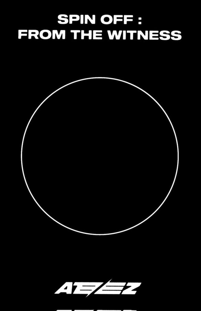 Mingi ATEEZ photocard back side - Limited Ver. 3