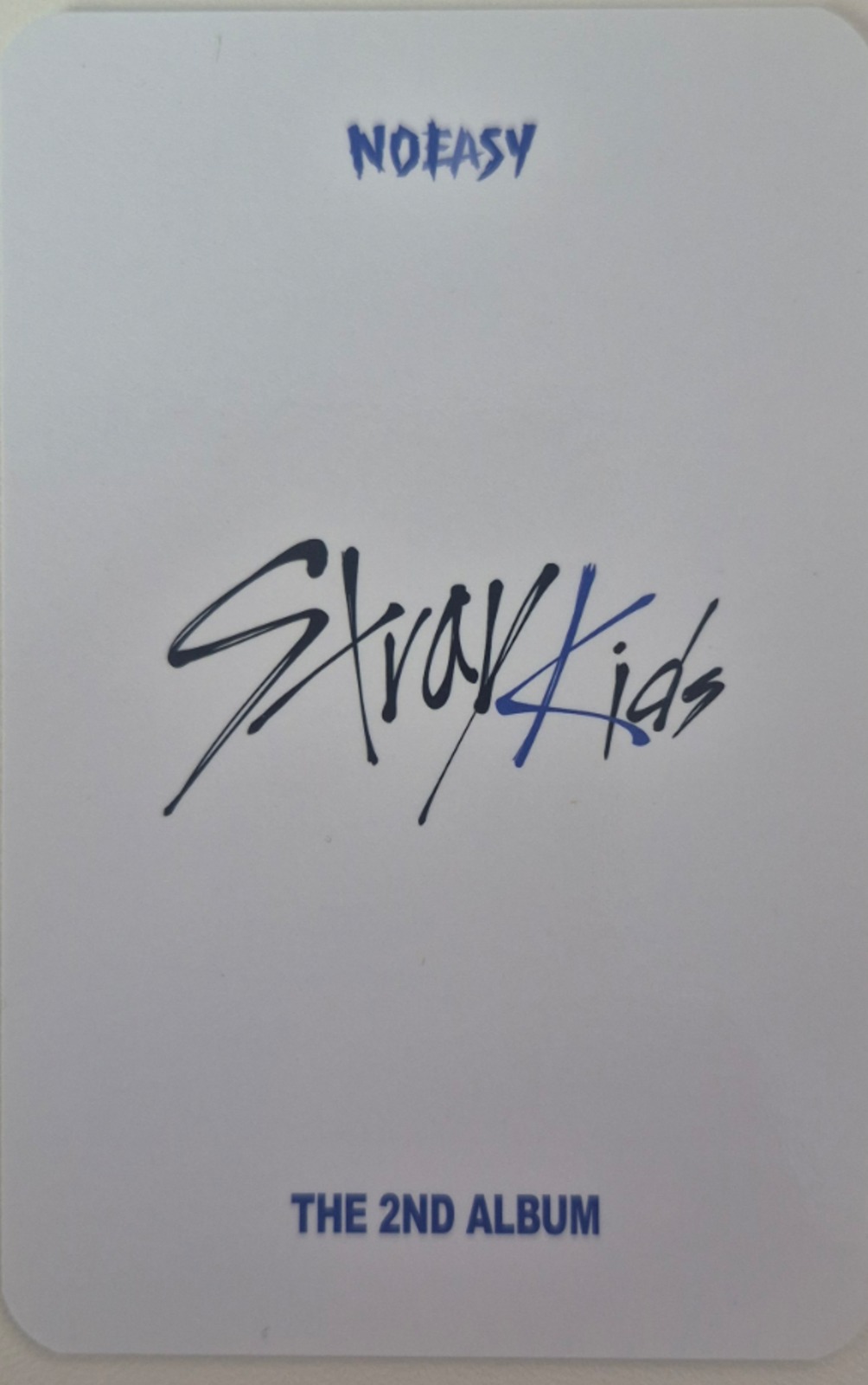 Felix Stray Kids photocard back side - Benefit