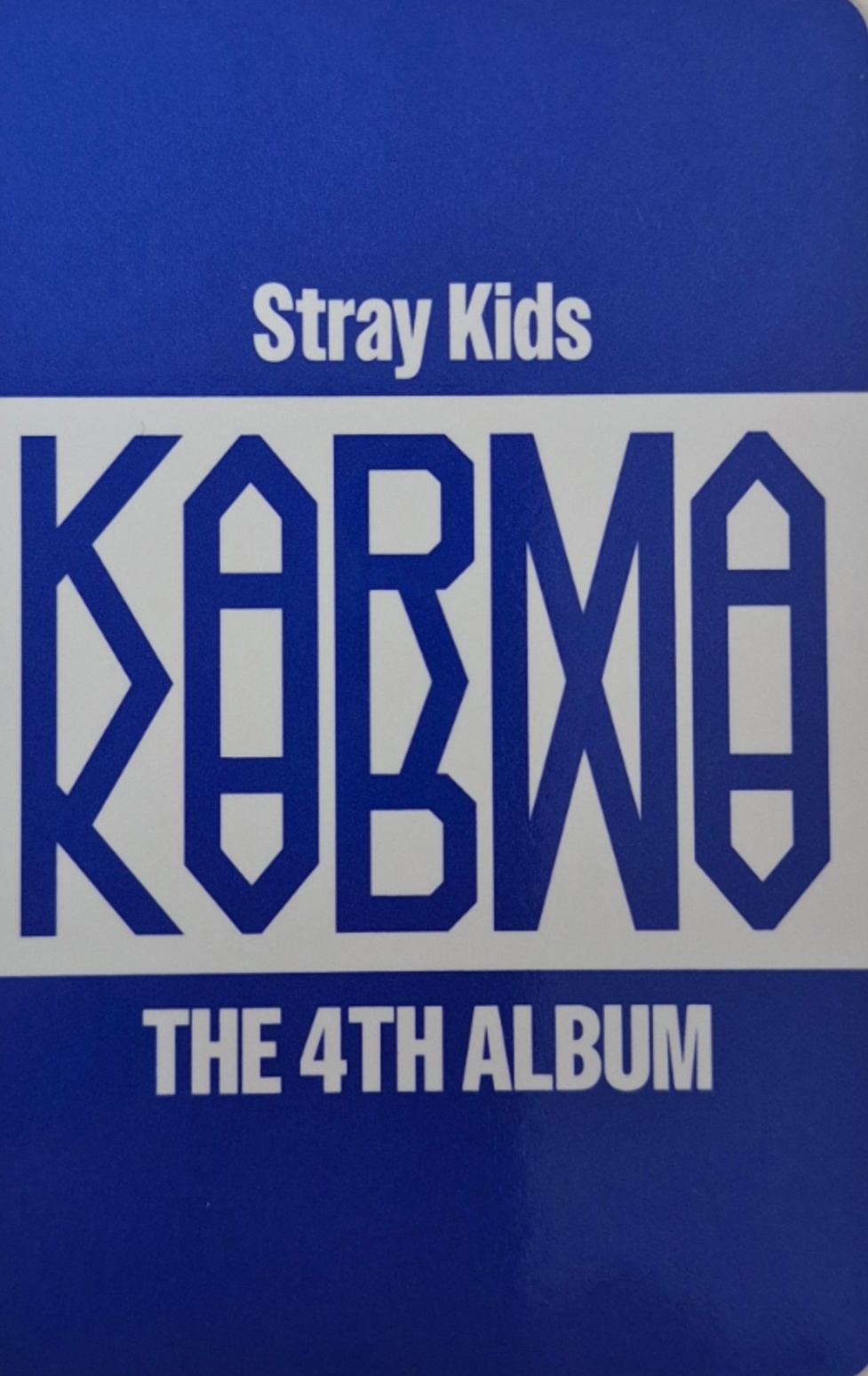 Han Stray Kids photocard back side - Photocard