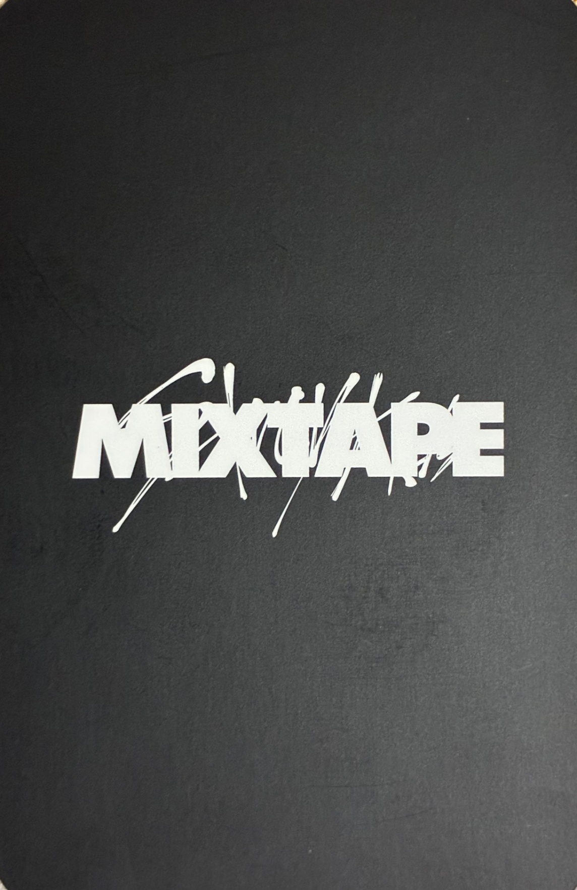 I.N Stray Kids photocard back side - Selfie ver.